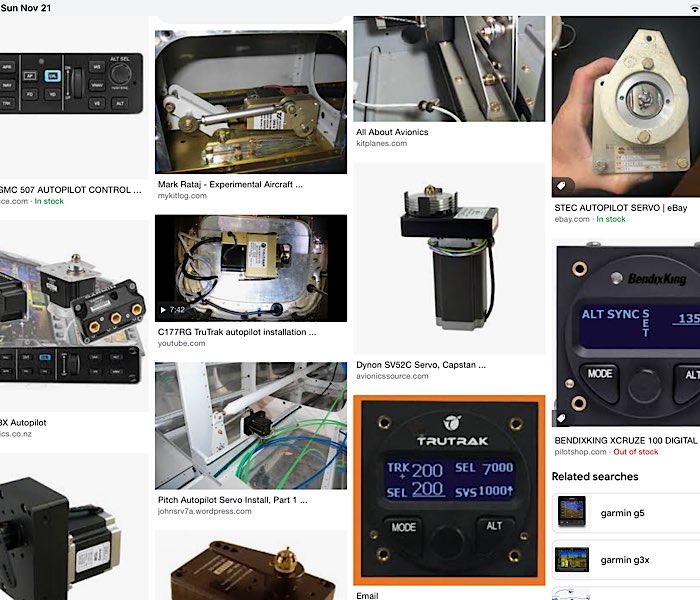 Several autopilot servo offerings…